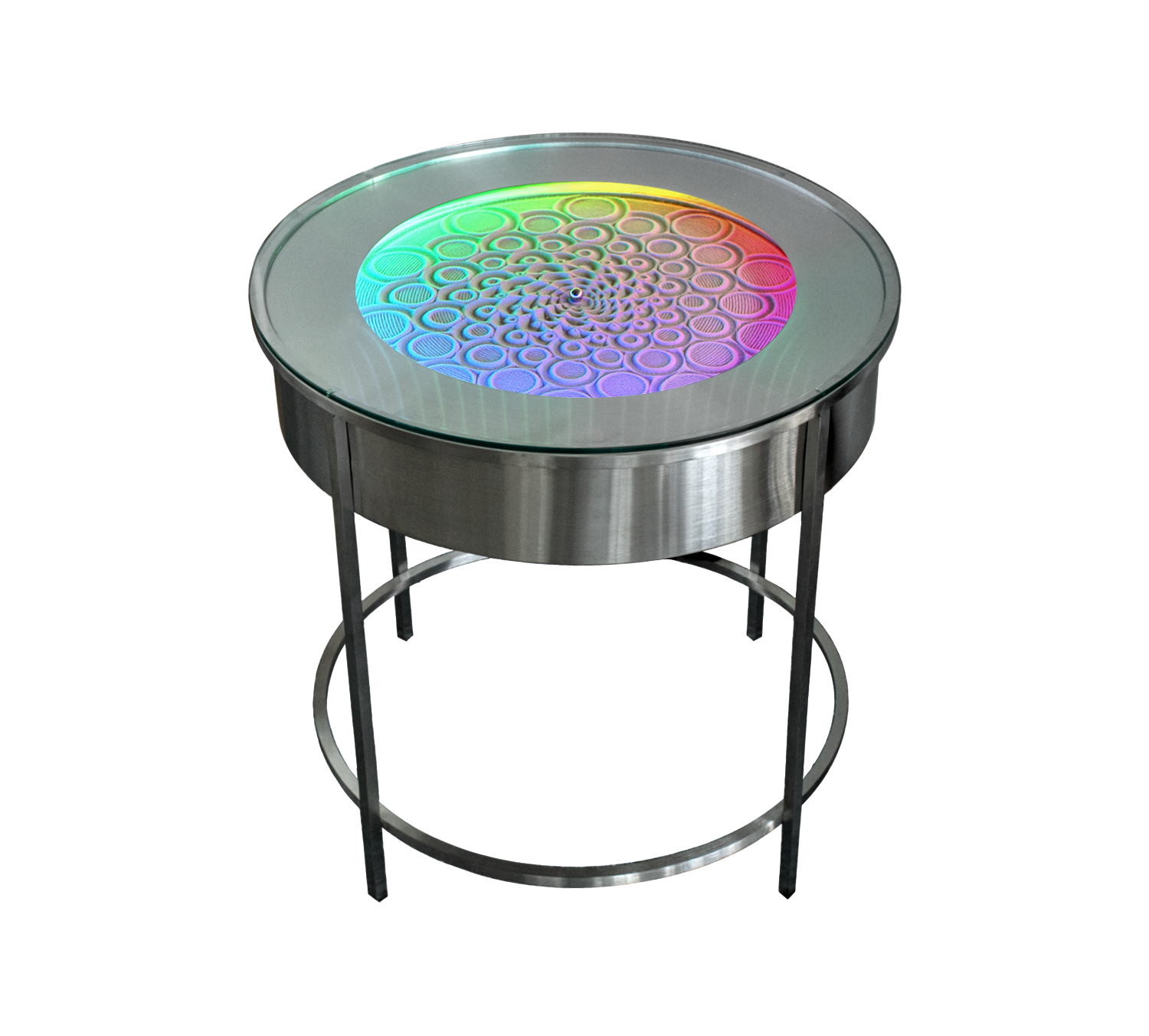Stainless Steel Side Table