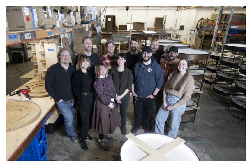 Sisyphus Staff Members Group Smiling