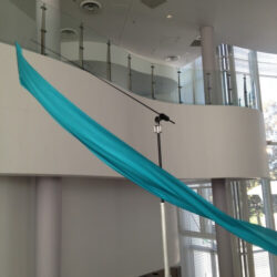 Kinetic Art Ribbon Dancer Installation By Bruce Shapiro