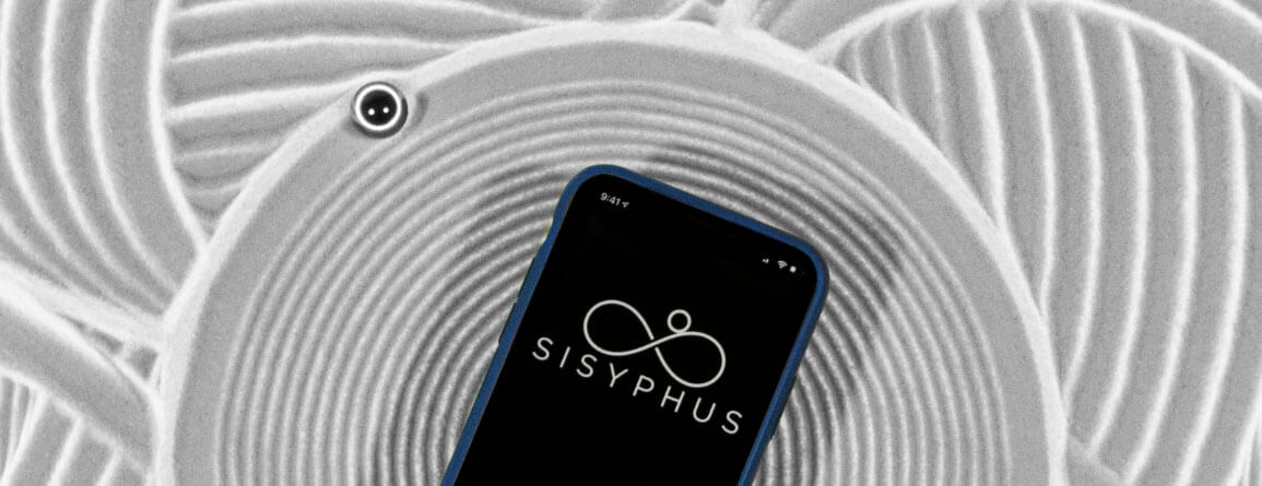 Sisyphus App Sand Shot Sisyphus Tech App Sand Shot