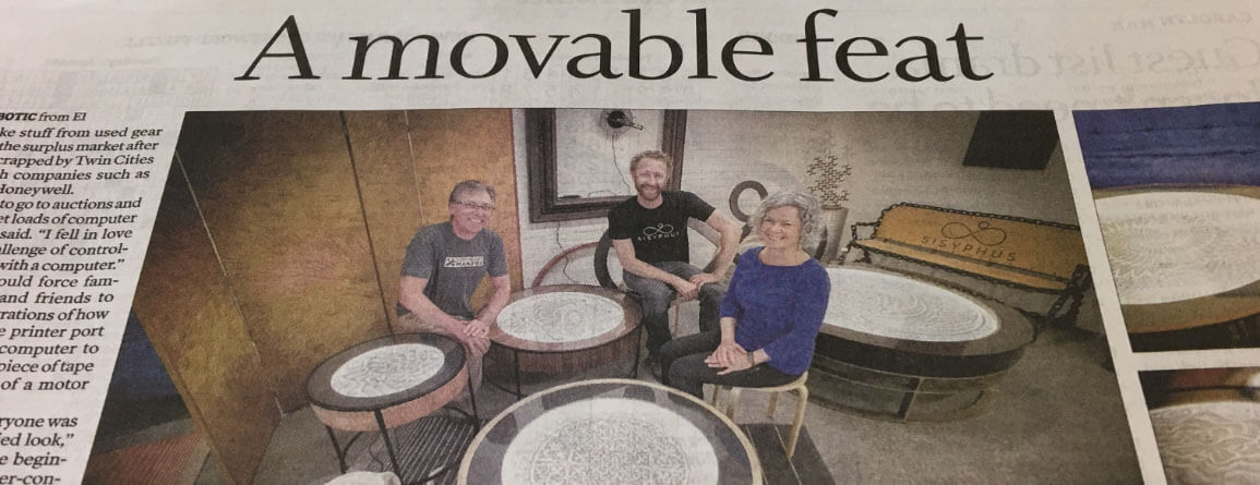 Sisyphus Staff Members Shop Staff Members Newspaper Article
