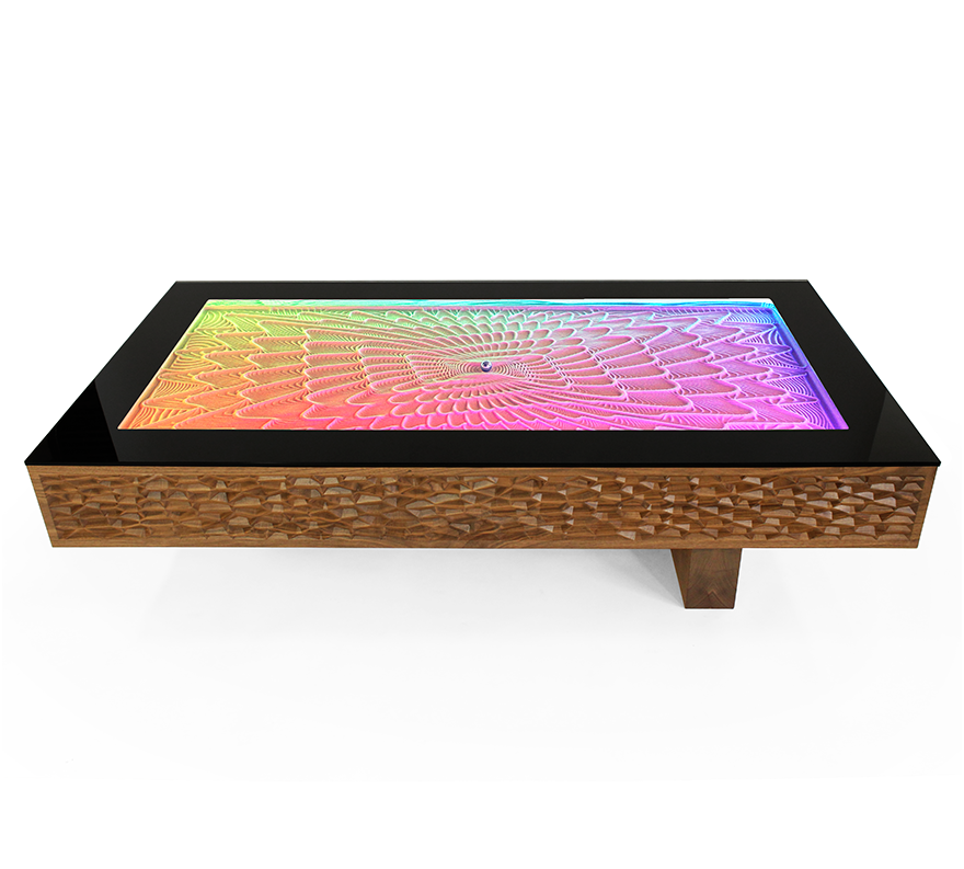 Carved Hardwood Xyla Table