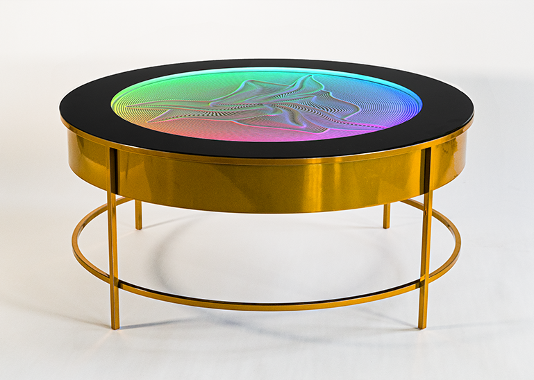 Gold Coffee Table