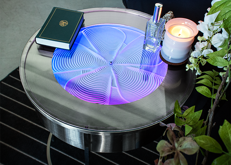 Stainless Steel Side Table - Image 3